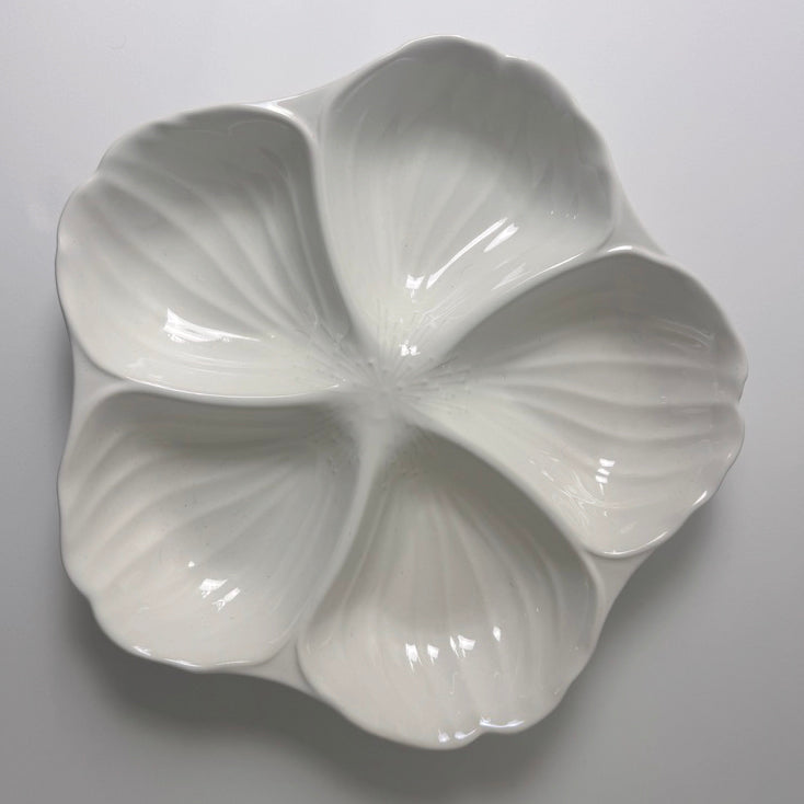 Vintage STUDIO Nova Japan Divided Petal Serving Dish