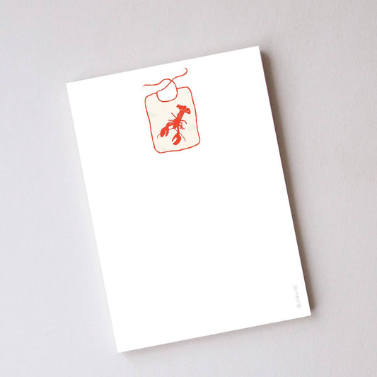 Lobster Bib Notepad