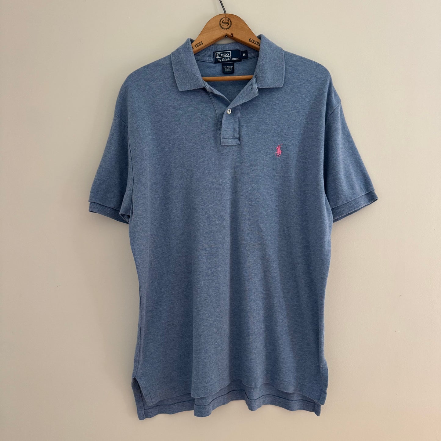 Vintage Polo Ralph Lauren Men's Soft Cotton Polo Shirt, M
