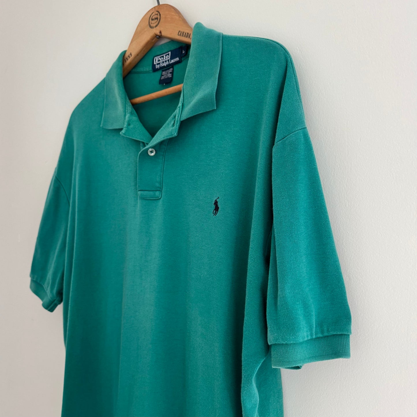 Vintage Polo Ralph Lauren Men's Soft Cotton Polo Shirt, L