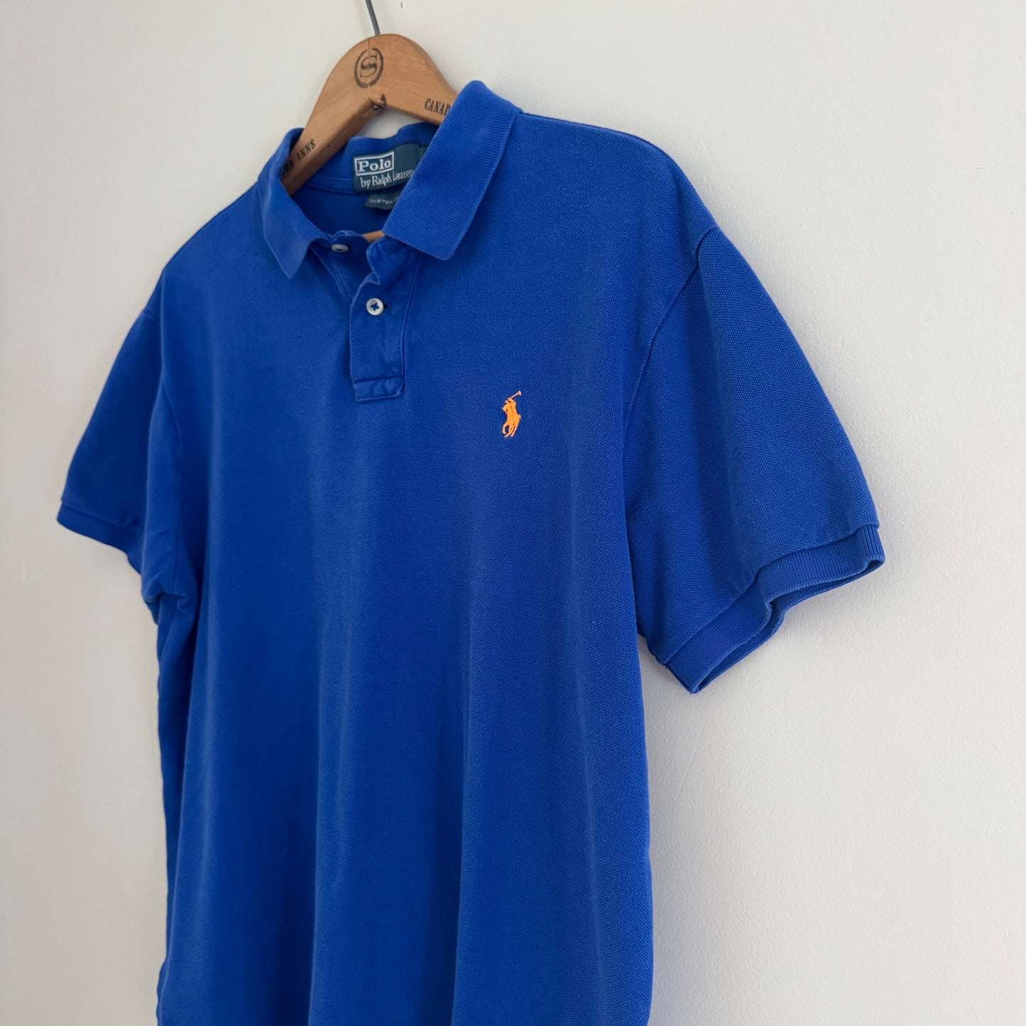Vintage Polo Ralph Lauren Men's Custom Slim Fit Polo Shirt, L