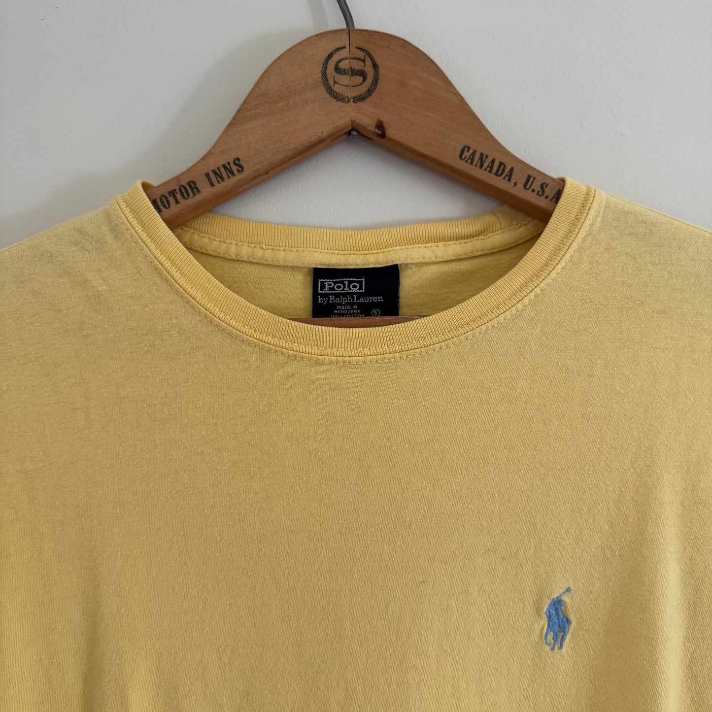 Vintage Polo Ralph Lauren Men's Jersey Crewneck T-Shirt, S