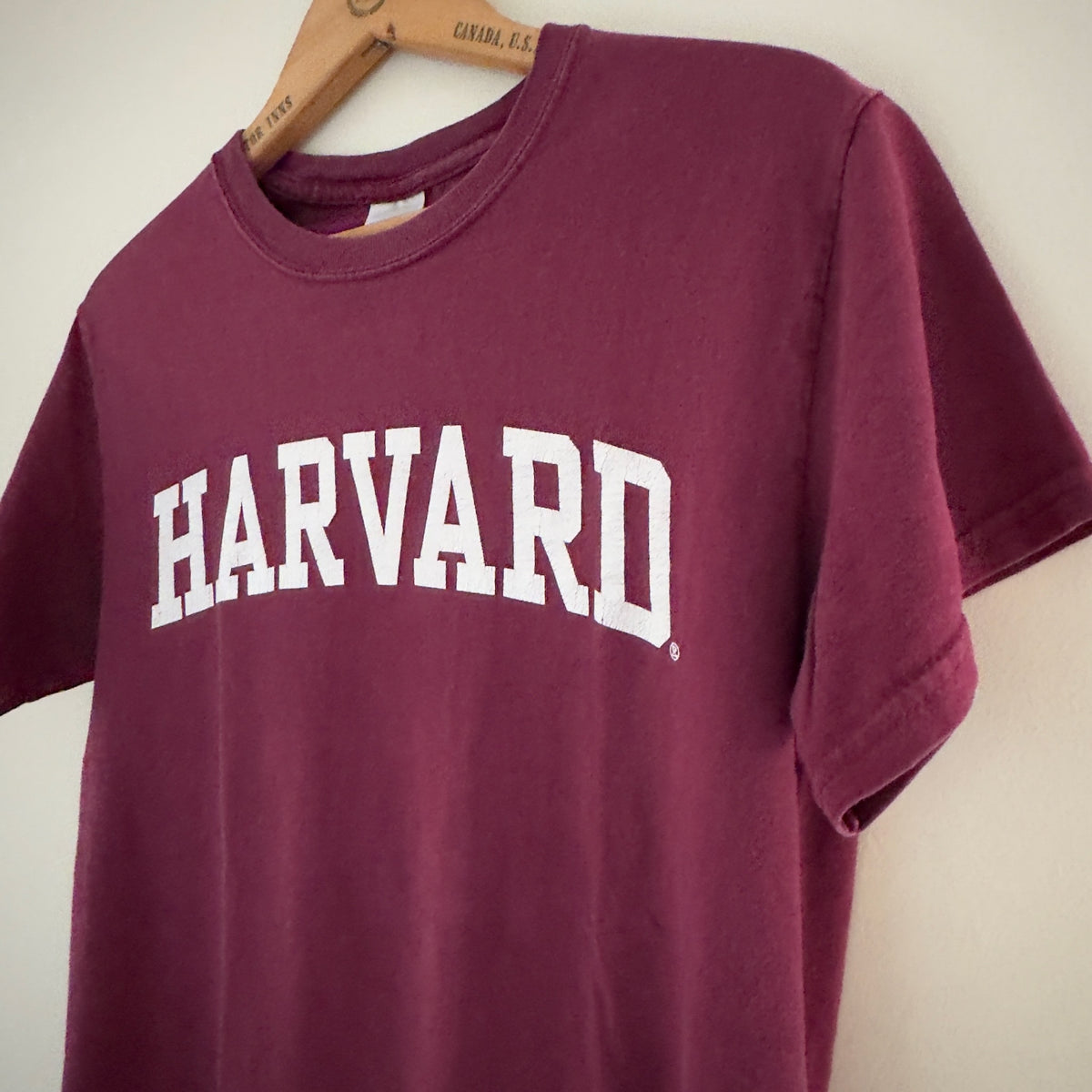 Vintage Harvard T-Shirt, Unisex S