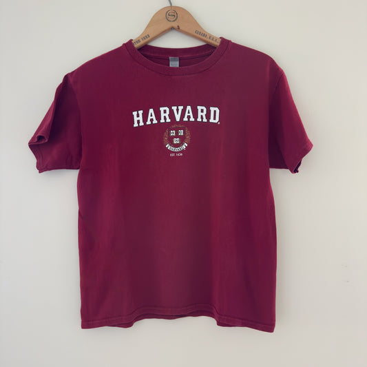 Harvard Youth Crest T-Shirt, L