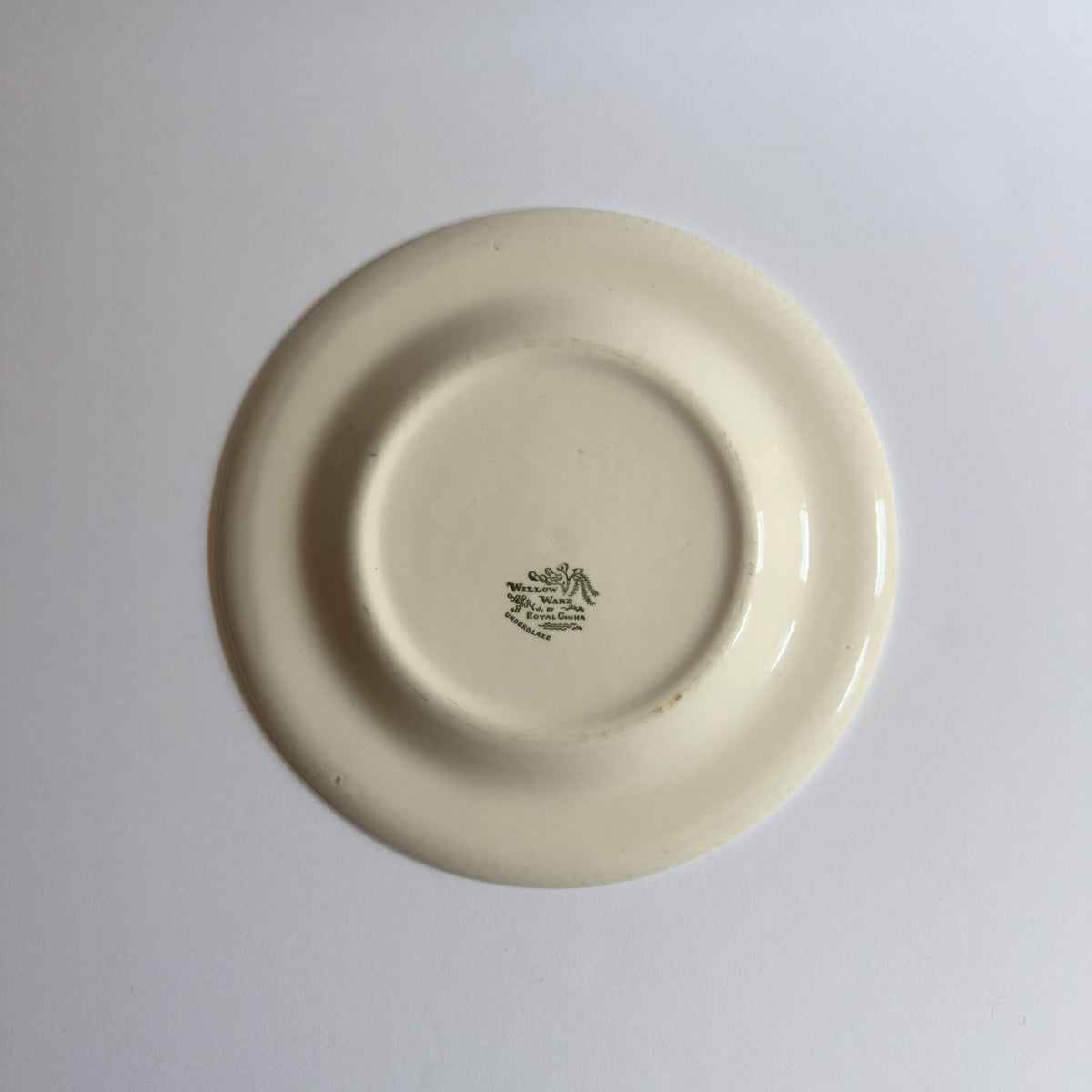 Vintage Willow Ware by Royal China 10" Chinoiserie Plate