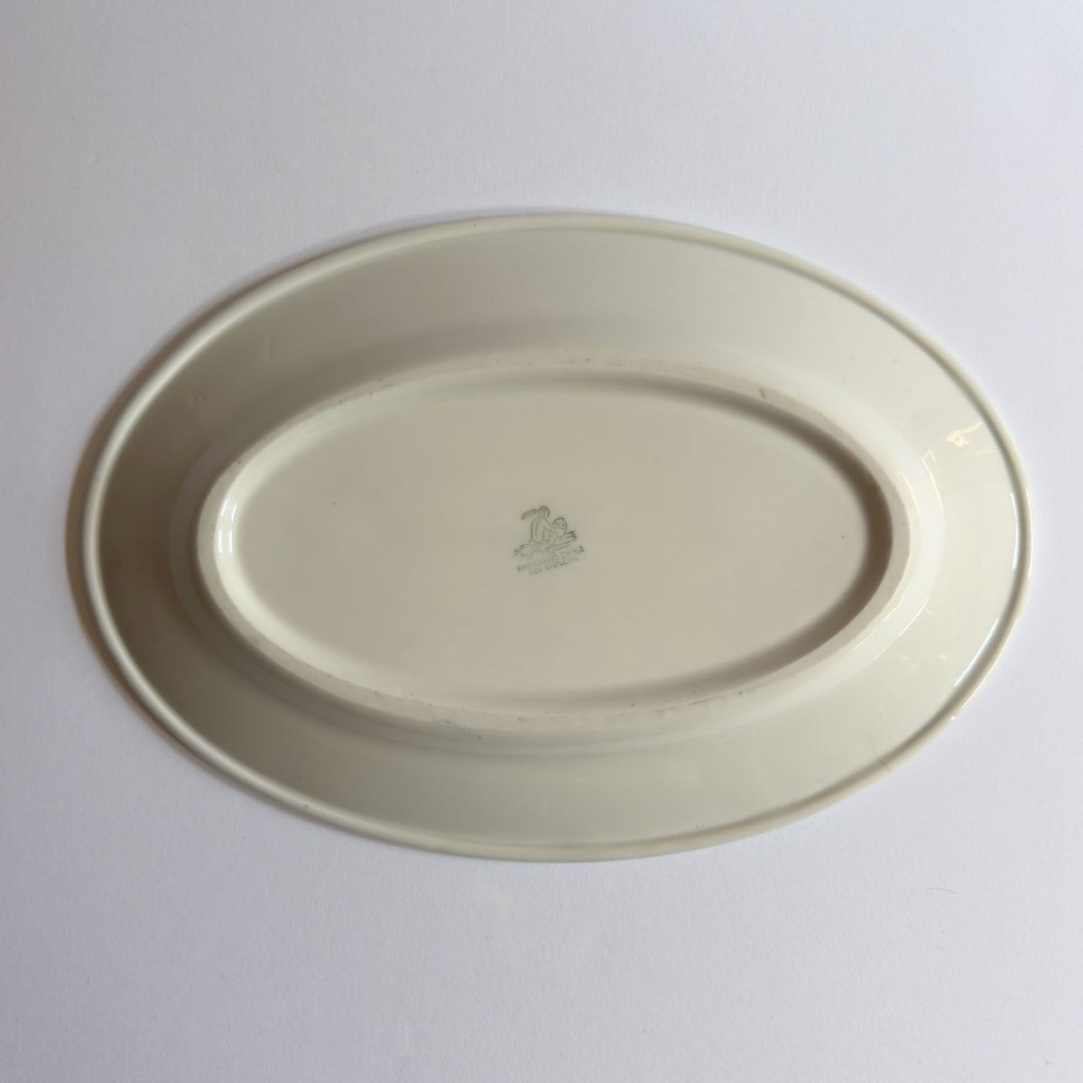 Vintage Shengango China USA Blue Willow Chinoiserie Oval Platter