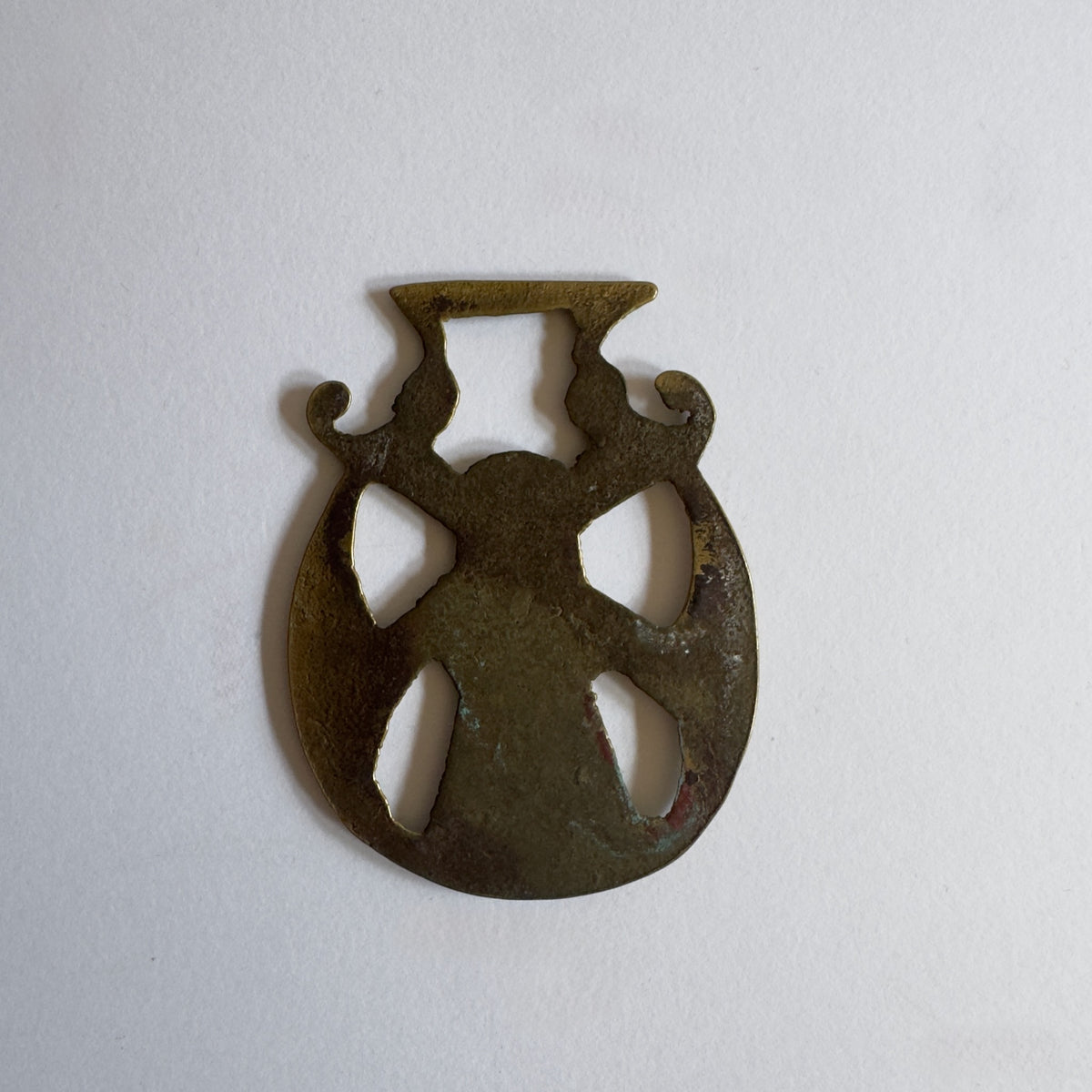 Antique Windmill Horse Brass Martingale Medallion