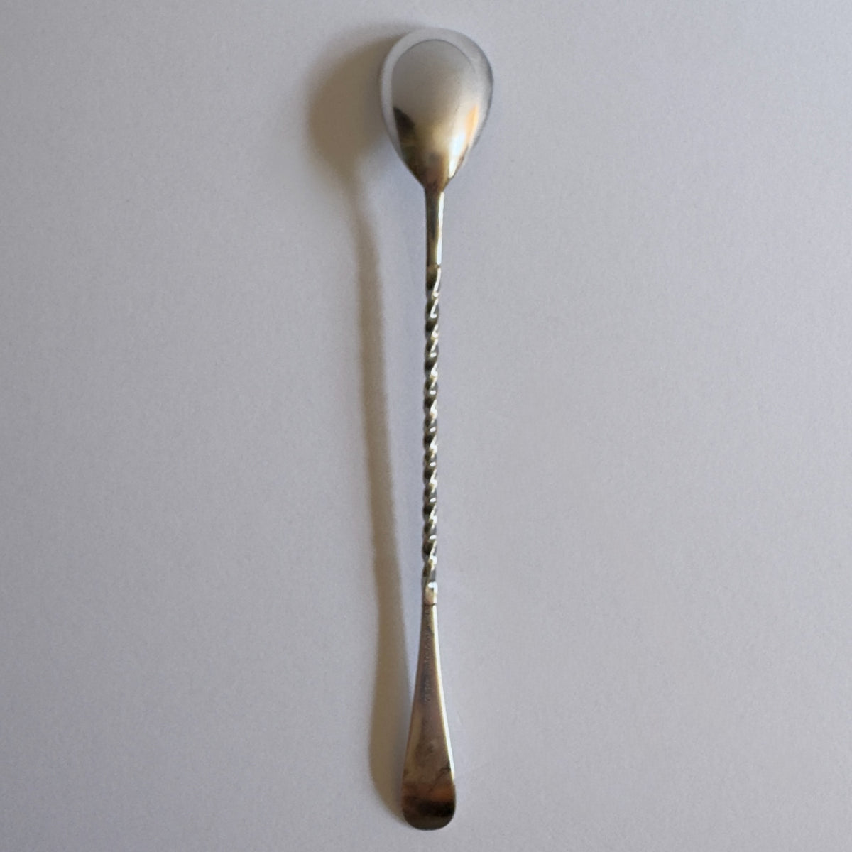 Antique Gilded Age Era Twist-Handle Bar Spoon