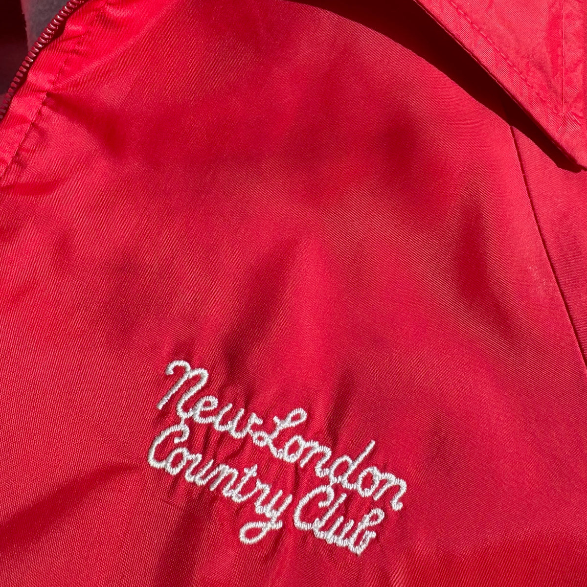 Vintage New London Country Club Windbreaker, M