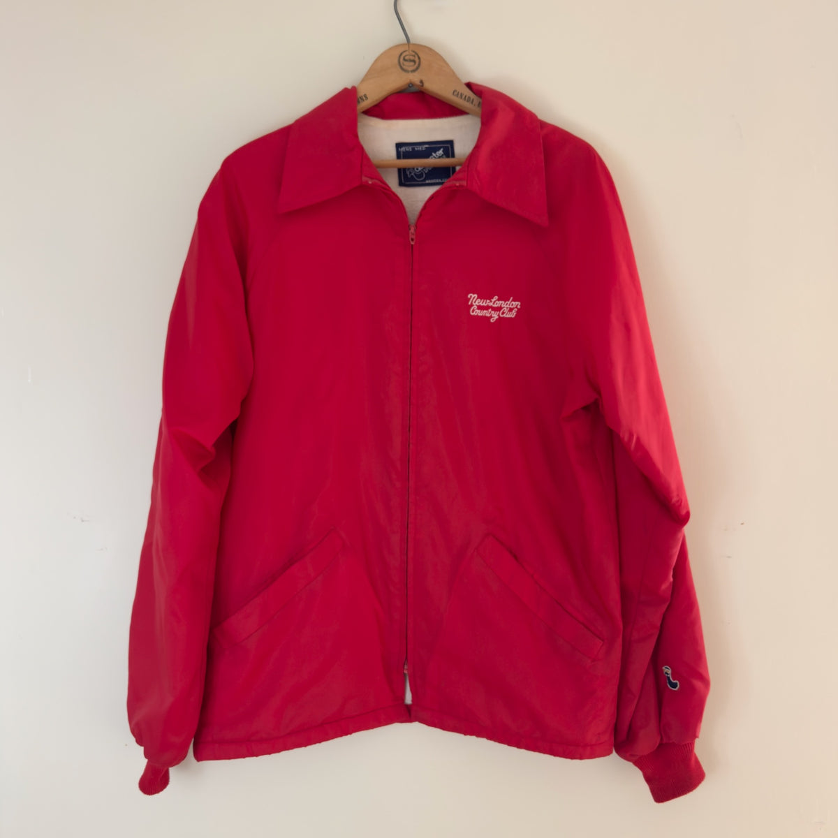 Vintage New London Country Club Windbreaker, M