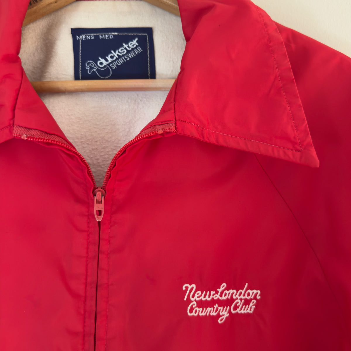 Vintage New London Country Club Windbreaker, M