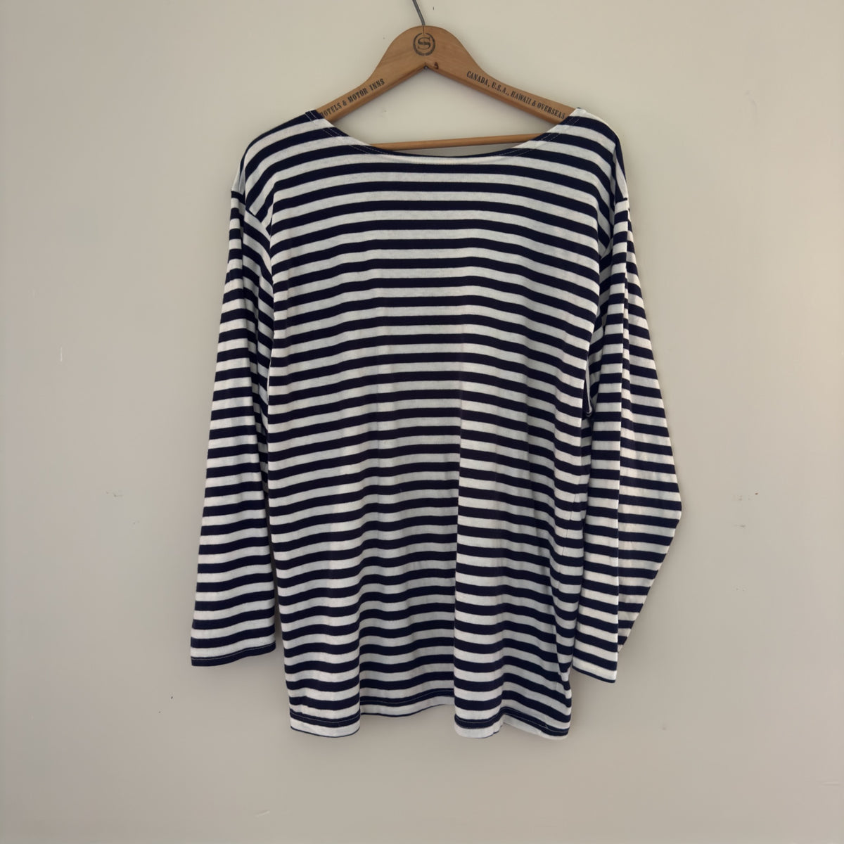 Vintage J. Peterman Brenton Sailor Shirt, XL