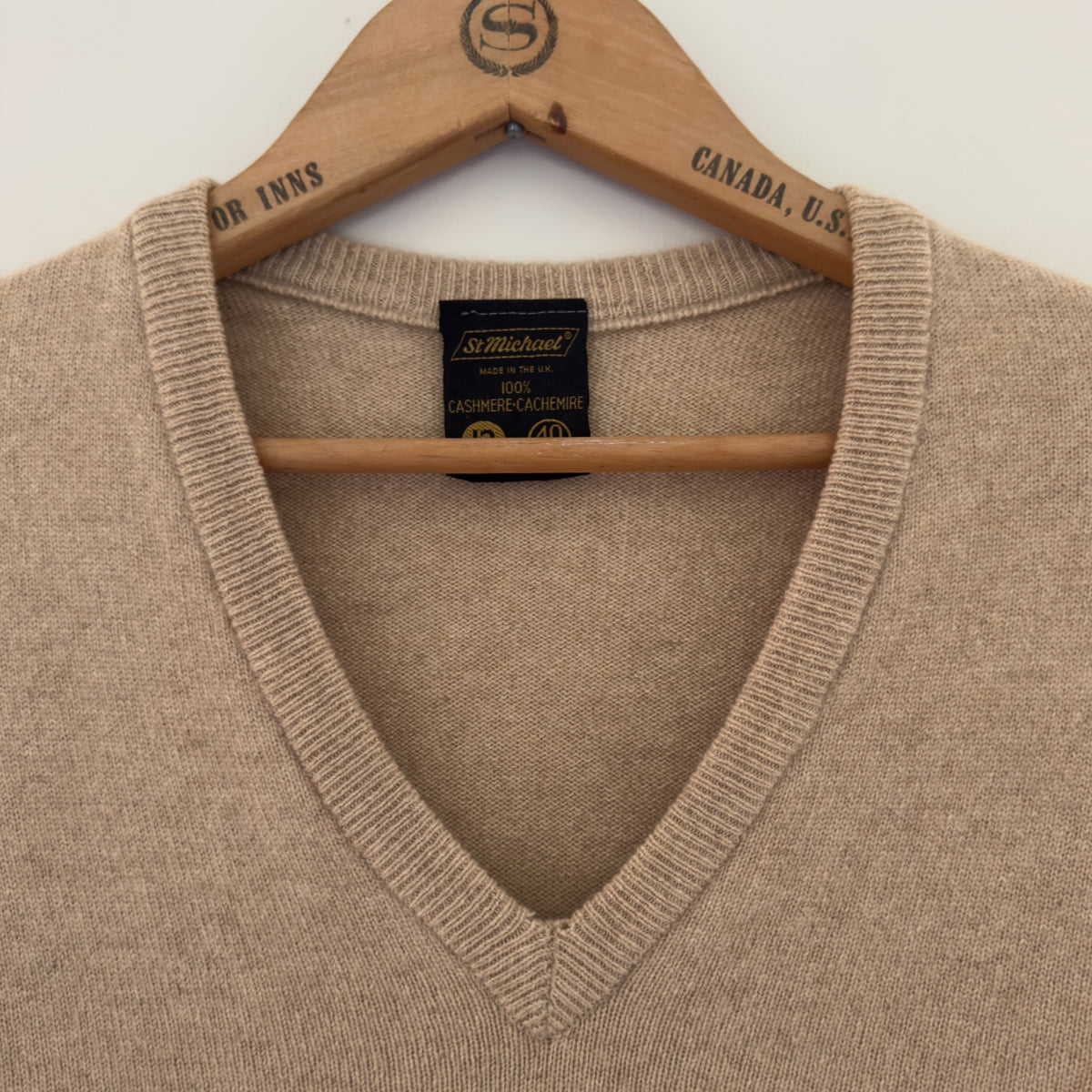 Vintage St. Micheal Cashmere Sweater, S