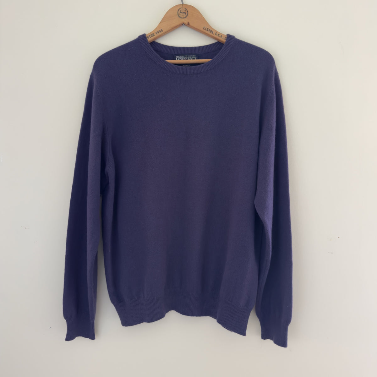 Vintage Land's End Cashmere Sweater, L