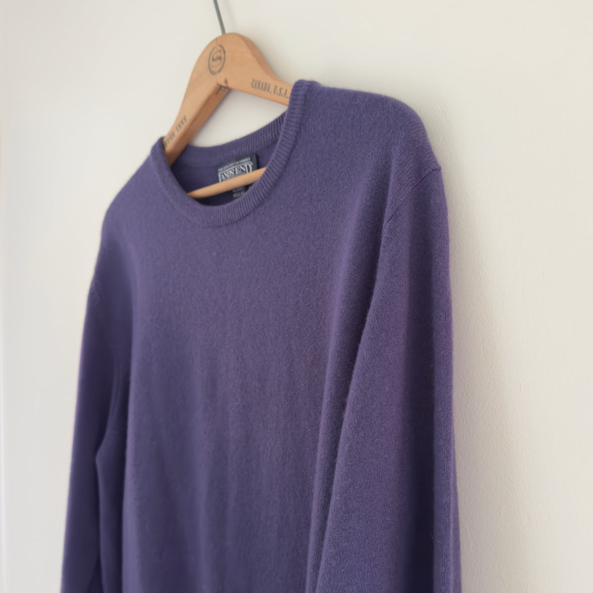 Vintage Land's End Cashmere Sweater, L