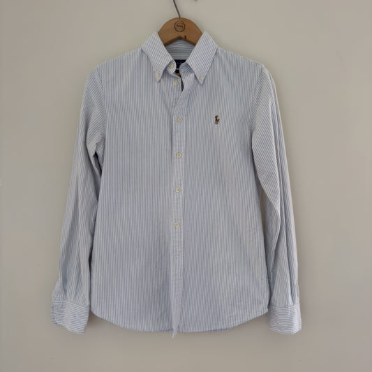 Vintage Ralph Lauren Striped Oxford Shirt, S/P