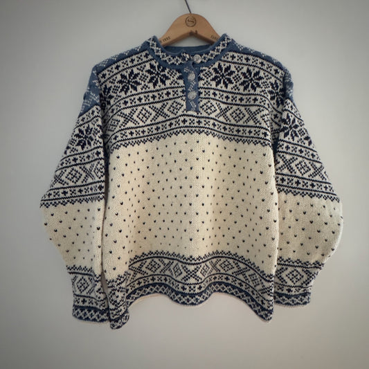 Vintage L.L. Bean Nordic Fair Isle Sweater, M