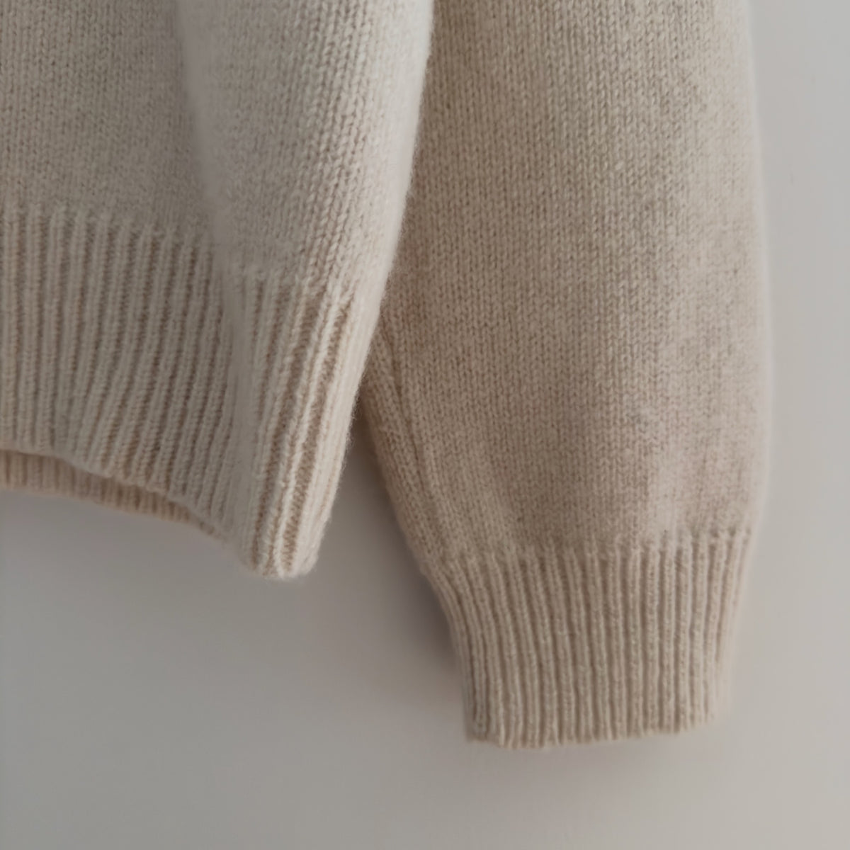 Vintage Polo Ralph Lauren Quarter-Zip Lambswool Pullover, M