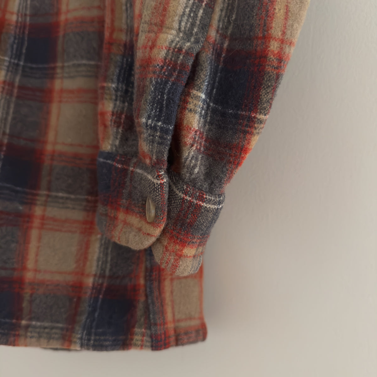 Vintage Pendleton Virgin Wool Plaid Board Shirt, M