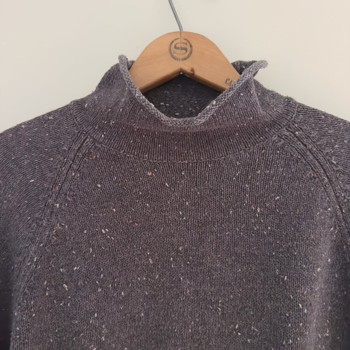 Vintage Eddie Bauer Women's Rollneck Raglan Sweater, L
