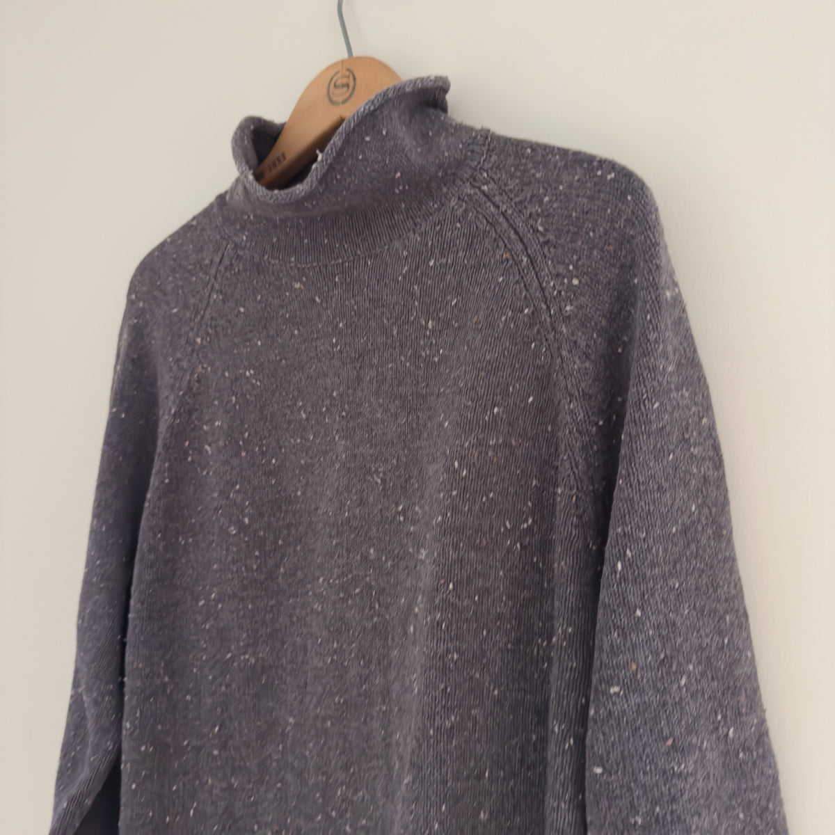 Vintage Eddie Bauer Women's Rollneck Raglan Sweater, L